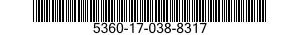 5360-17-038-8317 SPRING,HELICAL,COMPRESSION 5360170388317 170388317