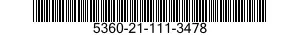 5360-21-111-3478  5360211113478 211113478