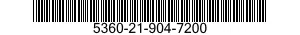 5360-21-904-7200 SPRING,HELICAL,COMPRESSION 5360219047200 219047200