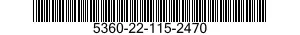 5360-22-115-2470 SPRING,HELICAL,COMPRESSION 5360221152470 221152470