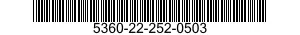 5360-22-252-0503  5360222520503 222520503