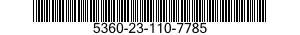 5360-23-110-7785 SPRING,HELICAL,COMPRESSION 5360231107785 231107785