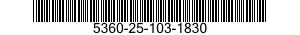 5360-25-103-1830  5360251031830 251031830