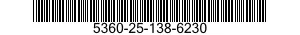 5360-25-138-6230 SPRING,HELICAL,COMPRESSION 5360251386230 251386230