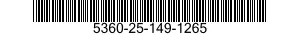 5360-25-149-1265 SPRING,HELICAL,COMPRESSION 5360251491265 251491265