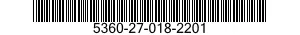 5360-27-018-2201 SPRING,HELICAL,COMPRESSION 5360270182201 270182201