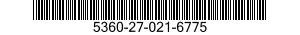 5360-27-021-6775 SPRING,VOLUTE 5360270216775 270216775