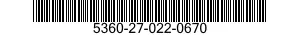 5360-27-022-0670 SPRING,HELICAL,COMPRESSION 5360270220670 270220670