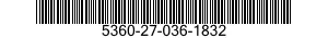 5360-27-036-1832 SPRING,HELICAL,COMPRESSION 5360270361832 270361832