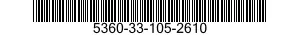 5360-33-105-2610 SPRING,HELICAL,COMPRESSION 5360331052610 331052610