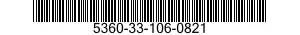 5360-33-106-0821 SPRING,HELICAL,COMPRESSION 5360331060821 331060821
