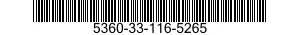 5360-33-116-5265 SPRING,HELICAL,COMPRESSION 5360331165265 331165265
