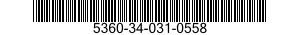 5360-34-031-0558 SPRING,HELICAL,COMPRESSION 5360340310558 340310558