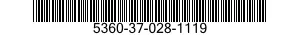 5360-37-028-1119  5360370281119 370281119
