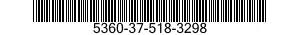 5360-37-518-3298 BOLT,MOUNT RUBBER 5360375183298 375183298