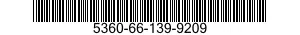 5360-66-139-9209 SPRING,HELICAL,COMPRESSION 5360661399209 661399209