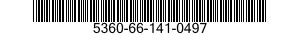 5360-66-141-0497 SPRING,HELICAL,COMPRESSION 5360661410497 661410497