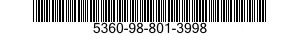5360-98-801-3998 SPRING,HELICAL,COMPRESSION 5360988013998 988013998
