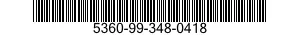 5360-99-348-0418  5360993480418 993480418