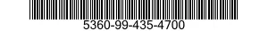 5360-99-435-4700  5360994354700 994354700
