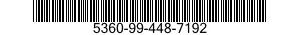 5360-99-448-7192  5360994487192 994487192