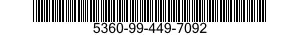 5360-99-449-7092 SPRING,HELICAL,COMPRESSION 5360994497092 994497092