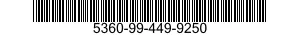 5360-99-449-9250  5360994499250 994499250