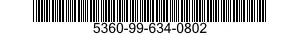 5360-99-634-0802  5360996340802 996340802