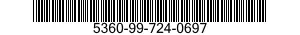5360-99-724-0697  5360997240697 997240697