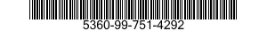 5360-99-751-4292  5360997514292 997514292