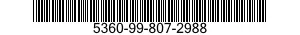 5360-99-807-2988  5360998072988 998072988