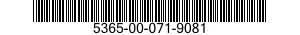 5365-00-071-9081 PLUG,MACHINE THREAD 5365000719081 000719081