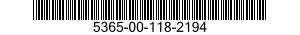 5365-00-118-2194 SPACER,RING 5365001182194 001182194