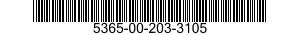 5365-00-203-3105 BUSHING,MACHINE THREAD 5365002033105 002033105