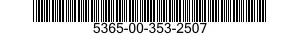 5365-00-353-2507 PLUG,MACHINE THREAD 5365003532507 003532507