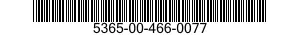 5365-00-466-0077 SPACER,PLATE 5365004660077 004660077