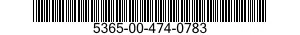 5365-00-474-0783 RING,EXTERNALLY THREADED 5365004740783 004740783