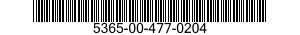 5365-00-477-0204  5365004770204 004770204