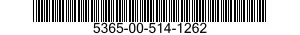 5365-00-514-1262 RING,EXTERNALLY THREADED 5365005141262 005141262