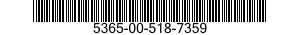 5365-00-518-7359 BUSHING,MACHINE THREAD 5365005187359 005187359