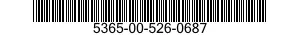5365-00-526-0687  5365005260687 005260687
