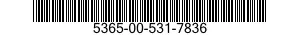5365-00-531-7836 RING,RETAINING 5365005317836 005317836