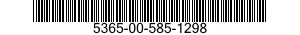 5365-00-585-1298 SPACER,SLEEVE 5365005851298 005851298
