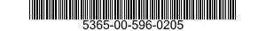 5365-00-596-0205  5365005960205 005960205