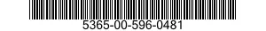 5365-00-596-0481  5365005960481 005960481