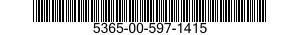 5365-00-597-1415 RING,EXTERNALLY THREADED 5365005971415 005971415