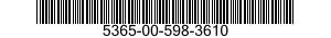 5365-00-598-3610  5365005983610 005983610