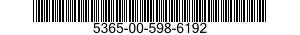 5365-00-598-6192  5365005986192 005986192