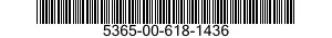 5365-00-618-1436  5365006181436 006181436
