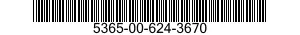5365-00-624-3670 BUSHING,NONMETALLIC 5365006243670 006243670